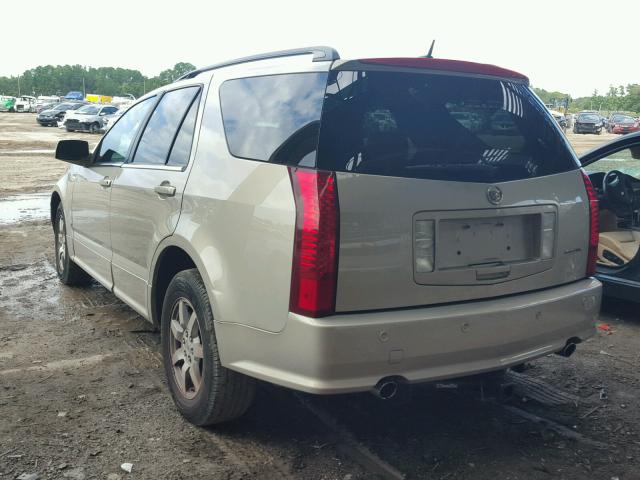 1GYEE637780135050 - 2008 CADILLAC SRX BEIGE photo 3