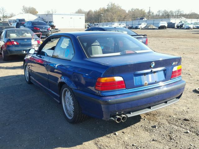 WBSBF9320SEH02572 - 1995 BMW M3 BLUE photo 3