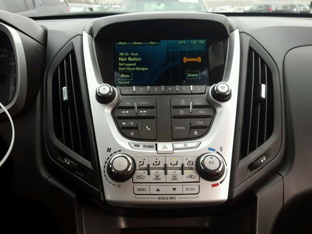 2GNFLFEKXE6367315 - 2014 CHEVROLET EQUINOX LT SILVER photo 9