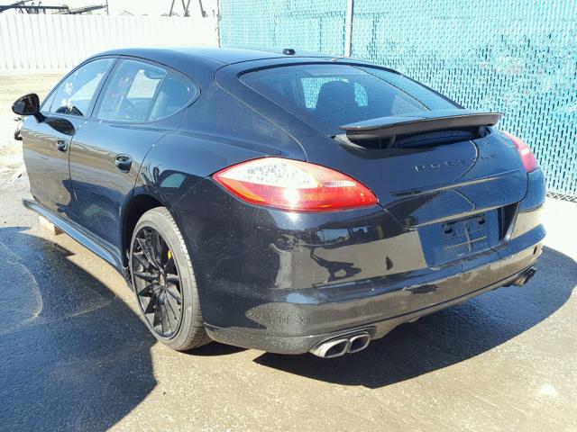 WP0AB2A7XCL061459 - 2012 PORSCHE PANAMERA S BLACK photo 3