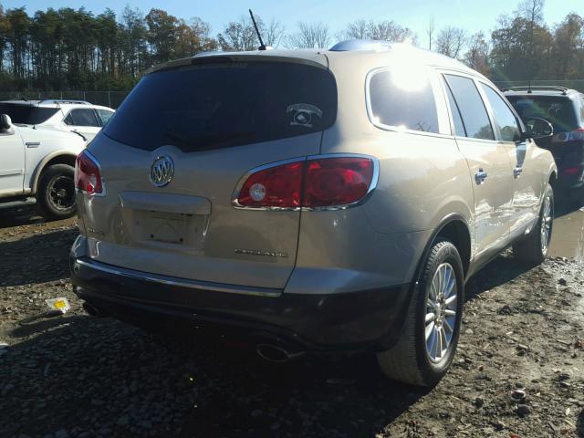 5GAKRCED0CJ181175 - 2012 BUICK ENCLAVE GOLD photo 4