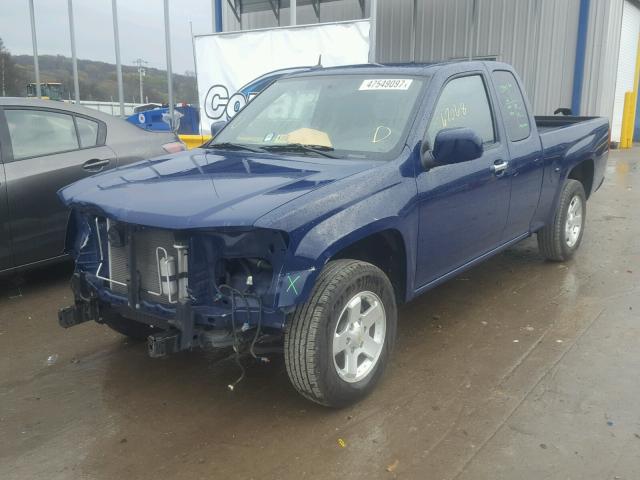 1GCESCF90C8127327 - 2012 CHEVROLET COLORADO L BLUE photo 2