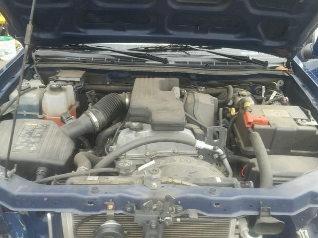 1GCESCF90C8127327 - 2012 CHEVROLET COLORADO L BLUE photo 7