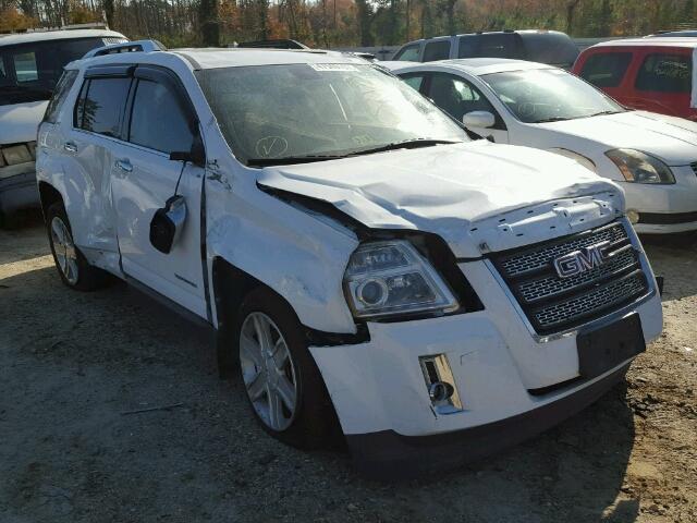 2CTFLXE55B6286117 - 2011 GMC TERRAIN SL WHITE photo 1