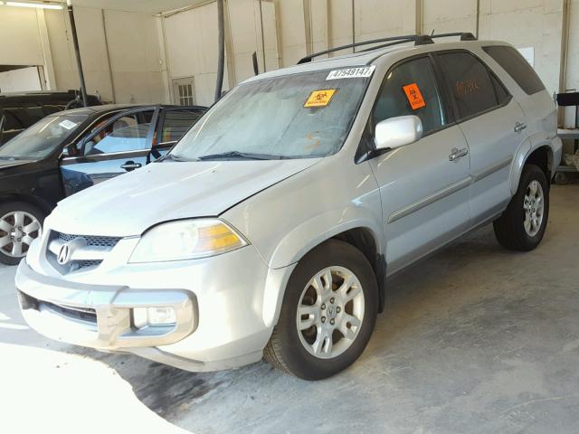 2HNYD18854H516535 - 2004 ACURA MDX TOURIN SILVER photo 2