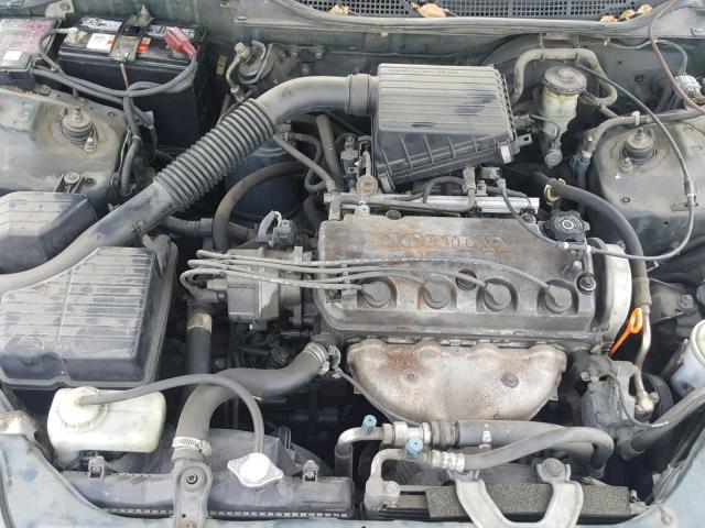 2HGEJ6612YH516164 - 2000 HONDA CIVIC BASE GREEN photo 7