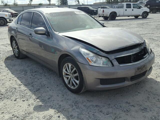 JNKCV61F99M352275 - 2009 INFINITI G37 GRAY photo 1