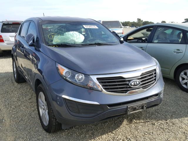 KNDPB3A25C7328505 - 2012 KIA SPORTAGE B BLUE photo 1