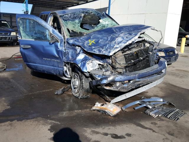 1D7KS28CX6J142829 - 2006 DODGE RAM 2500 S BLUE photo 1