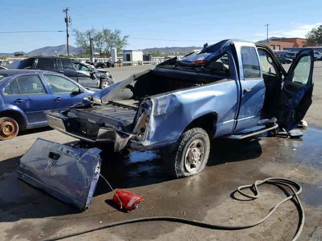 1D7KS28CX6J142829 - 2006 DODGE RAM 2500 S BLUE photo 4