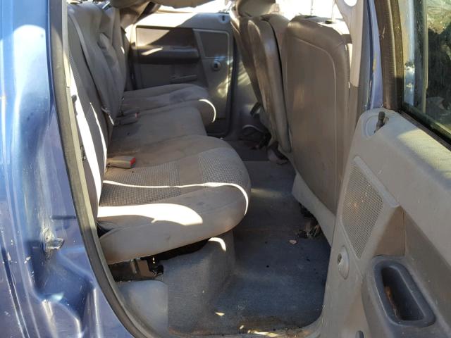 1D7KS28CX6J142829 - 2006 DODGE RAM 2500 S BLUE photo 6