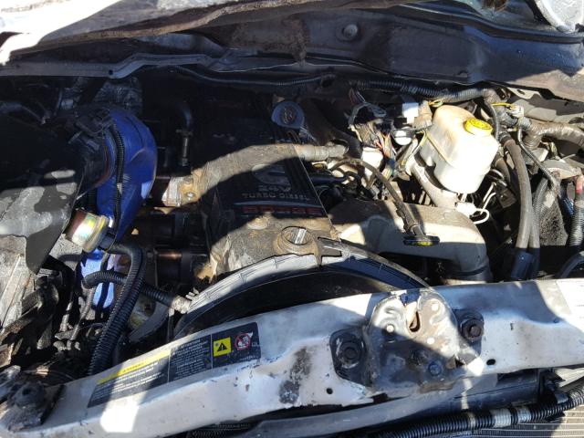 1D7KS28CX6J142829 - 2006 DODGE RAM 2500 S BLUE photo 7