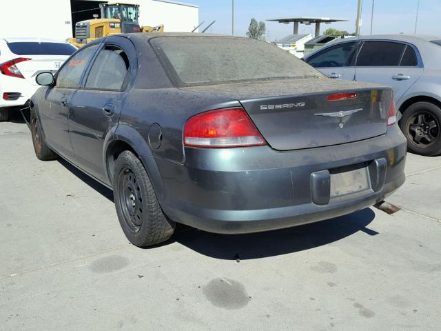 1C3EL46X74N271532 - 2004 CHRYSLER SEBRING LX GREEN photo 3