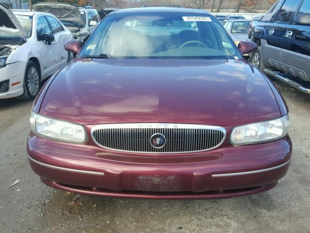 2G4WS52J211100500 - 2001 BUICK CENTURY CU MAROON photo 9