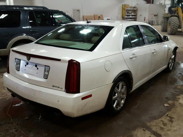 1G6DW677170187106 - 2007 CADILLAC STS WHITE photo 4