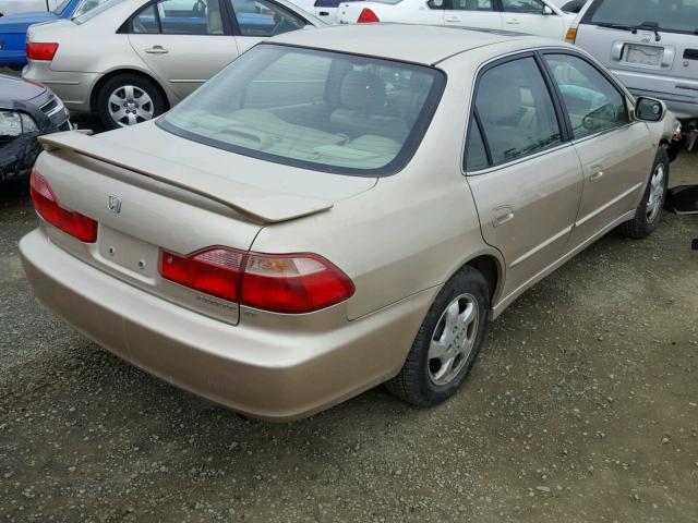 JHMCG6602YC031648 - 2000 HONDA ACCORD EX GOLD photo 4