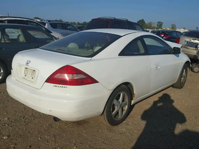 1HGCM72594A018775 - 2004 HONDA ACCORD EX WHITE photo 4