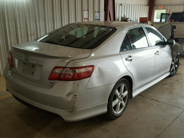 4T1BE46K49U878445 - 2009 TOYOTA CAMRY BASE SILVER photo 4