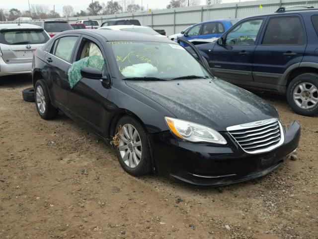 1C3CCBBG4EN105696 - 2014 CHRYSLER 200 TOURIN BLACK photo 1