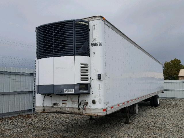 1GRAA06248B701947 - 2008 GREAT DANE TRAILER REEFER WHITE photo 2