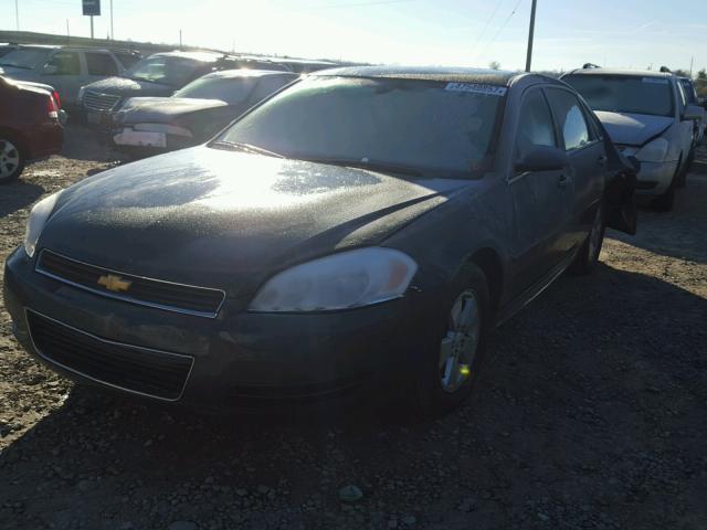 2G1WF5EK4B1128659 - 2011 CHEVROLET IMPALA LS GRAY photo 2