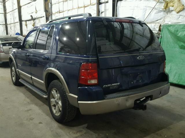 1FMZU74KX4UA55954 - 2004 FORD EXPLORER E BLUE photo 3