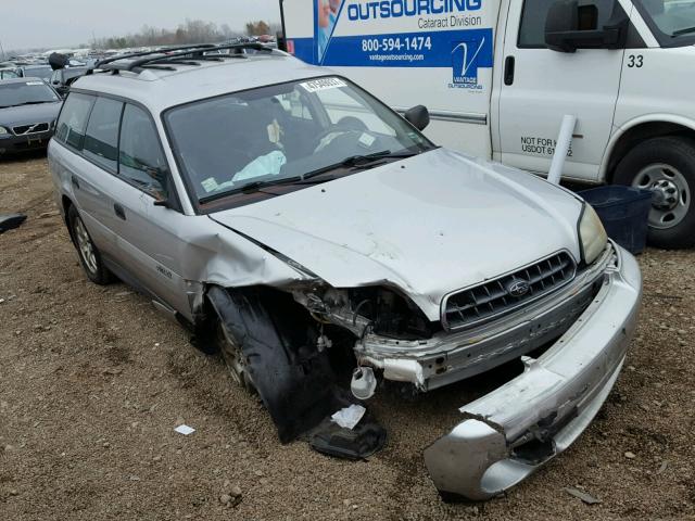 4S3BH675647615106 - 2004 SUBARU LEGACY OUT SILVER photo 1