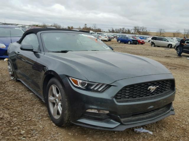 1FATP8EM3G5323903 - 2016 FORD MUSTANG GRAY photo 1