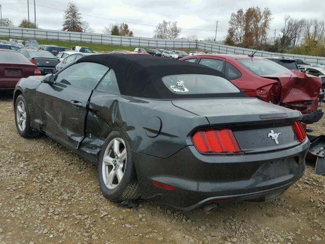 1FATP8EM3G5323903 - 2016 FORD MUSTANG GRAY photo 3