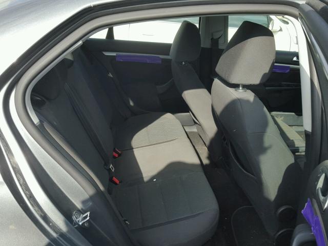 3VWJX7AJ5AM001348 - 2010 VOLKSWAGEN JETTA S 灰色 照片 6