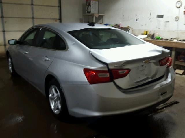 1G1ZB5ST8HF140711 - 2017 CHEVROLET MALIBU LS ვერცხლისფერი ფოტო 3