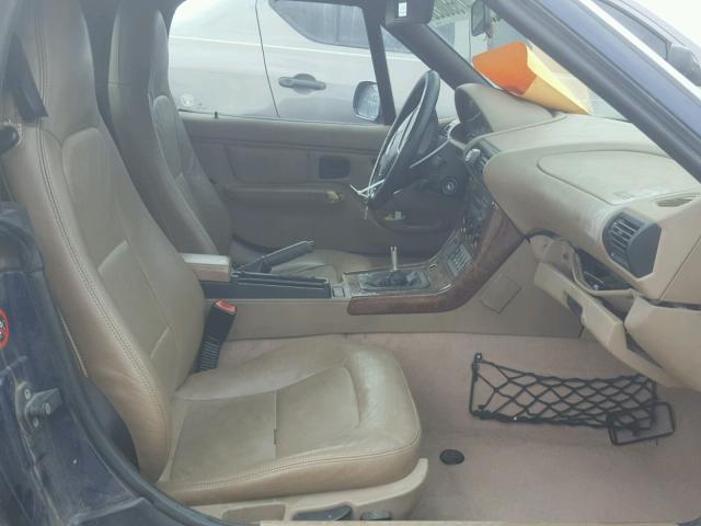 4USCH9334XLF79855 - 1999 BMW Z3 2.3 BLUE photo 5