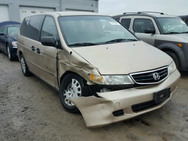 5FNRL18572B032047 - 2002 HONDA ODYSSEY LX GOLD photo 1