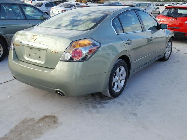 1N4AL21E48N459022 - 2008 NISSAN ALTIMA 2.5 GREEN photo 4