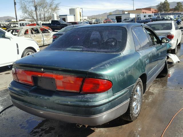 2G4WF551021208812 - 2002 BUICK REGAL GS GREEN photo 4