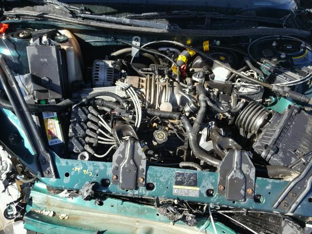 2G4WF551021208812 - 2002 BUICK REGAL GS GREEN photo 7