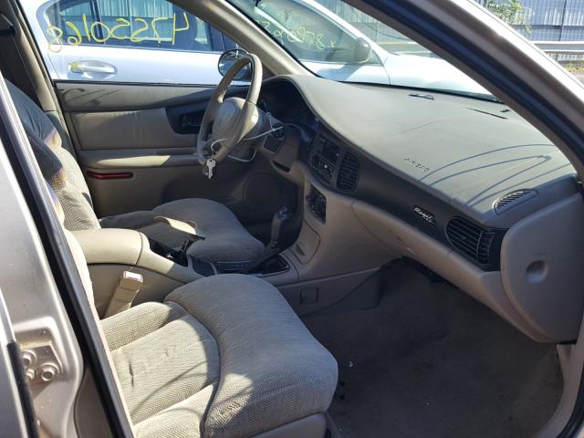 2G4WB52K811137074 - 2001 BUICK REGAL LS BEIGE photo 5