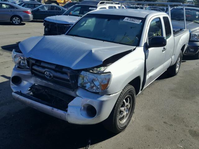 5TETX22NX9Z614693 - 2009 TOYOTA TACOMA ACC SILVER photo 2