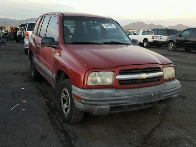 2CNBE13C2Y6930499 - 2000 CHEVROLET TRACKER RED photo 1