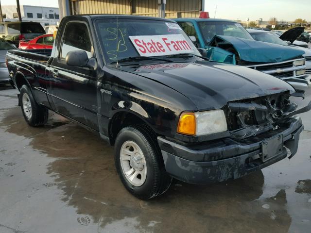 1FTYR10U45PA69144 - 2005 FORD RANGER BLACK photo 1