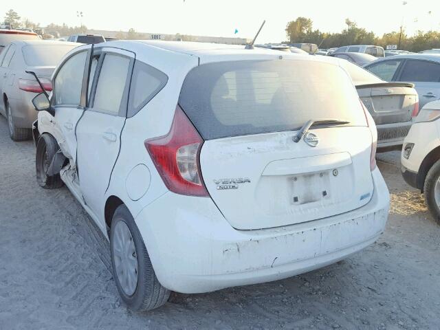 3N1CE2CP0FL395816 - 2015 NISSAN VERSA NOTE WHITE photo 3