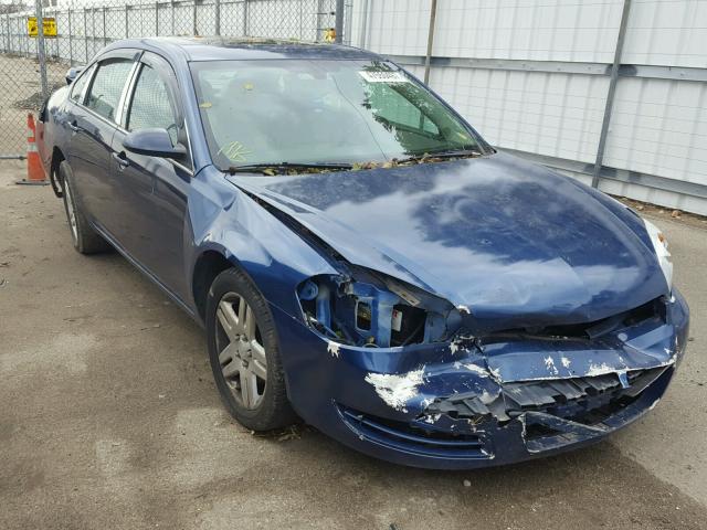 2G1WU581469374949 - 2006 CHEVROLET IMPALA LTZ BLUE photo 1