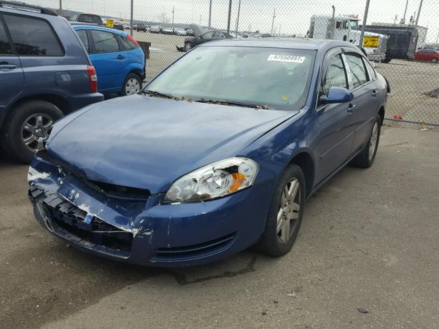 2G1WU581469374949 - 2006 CHEVROLET IMPALA LTZ BLUE photo 2