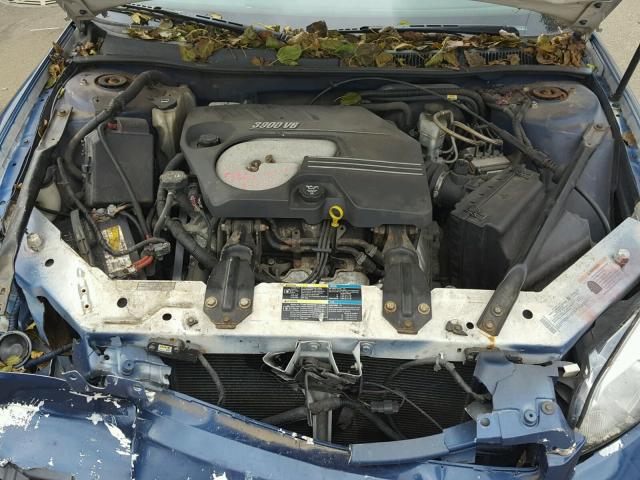 2G1WU581469374949 - 2006 CHEVROLET IMPALA LTZ BLUE photo 7