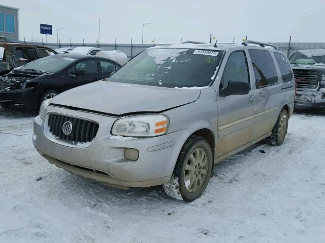 5GADX33L56D155442 - 2006 BUICK TERRAZA CX SILVER photo 2