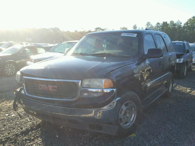 1GKEC13Z53J130310 - 2003 GMC YUKON BLUE photo 2