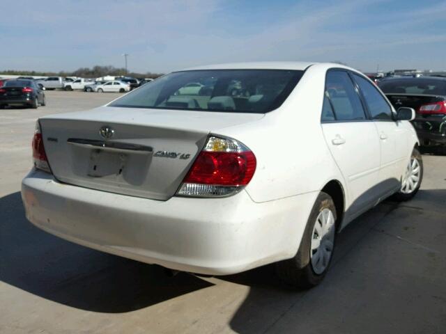 4T1BE32K06U719806 - 2006 TOYOTA CAMRY LE WHITE photo 4