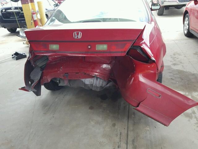 1HGCG31551A002764 - 2001 HONDA ACCORD EX RED photo 9