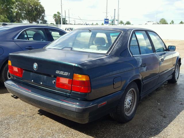 WBAHD6324SGK53515 - 1995 BMW 525 I AUTO GREEN photo 4
