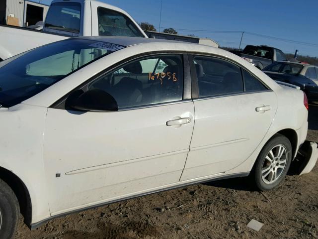 1G2ZG558764228100 - 2006 PONTIAC G6 SE1 WHITE photo 10